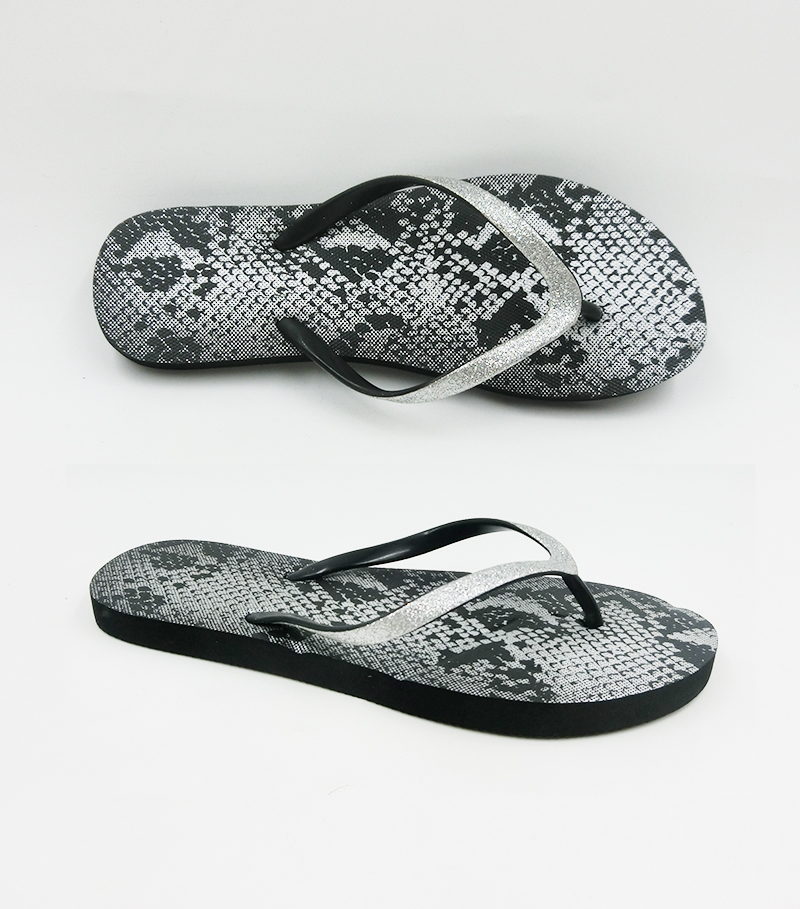 Snake Printed Lady Slippers
