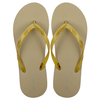 Marble flip-flops beach sandals