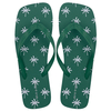 Square head seaside flip-flops summer flip flops