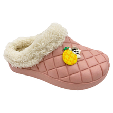 Kids Warm Clogs with Decoration